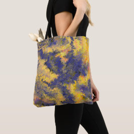 Akrylpur, Bronze, Gold, Schwarz, Kristalle / Tasche