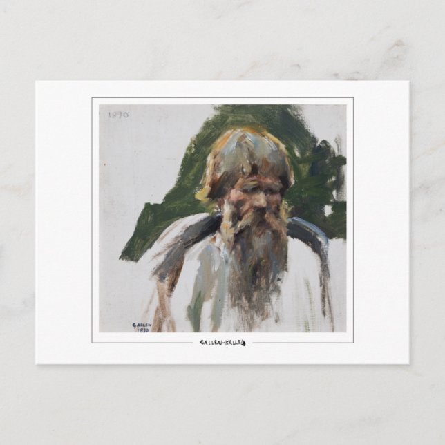 Akseli Gallen-Kallela #142 - Fine Art Postcard Postkarte (Vorderseite)
