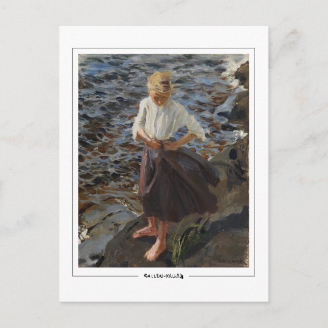 Akseli Gallen-Kallela #219 - Fine Art Postcard Postkarte (Vorderseite)