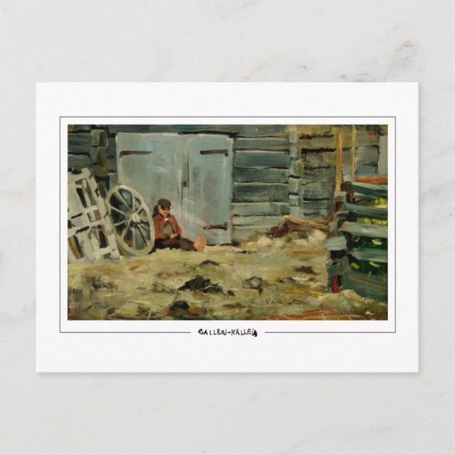 Akseli Gallen-Kallela #371 - Fine Art Postcard Postkarte (Vorderseite)
