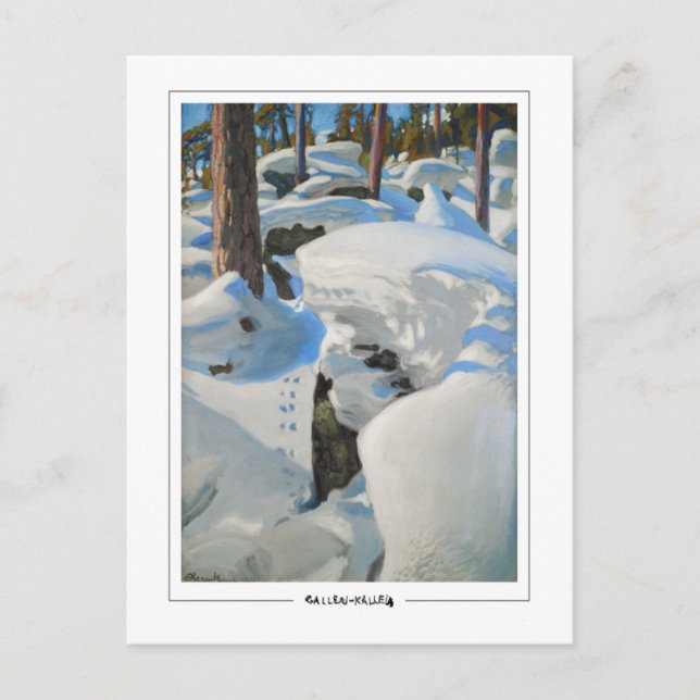 Akseli Gallen-Kallela #385 - Fine Art Postcard Postkarte (Vorderseite)
