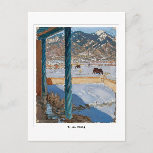 Akseli Gallen-Kallela #59 - Fine Art Postcard Postkarte (Vorderseite)
