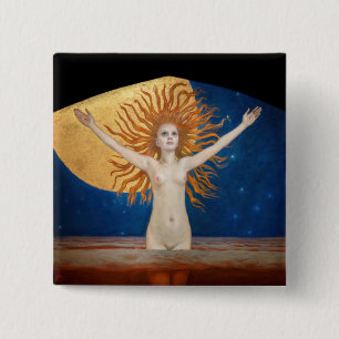 Akseli Gallen-Kallela - Ad Astra Button