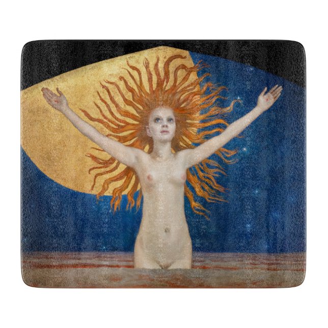 Akseli Gallen-Kallela - Ad Astra Schneidebrett (Vorderseite)