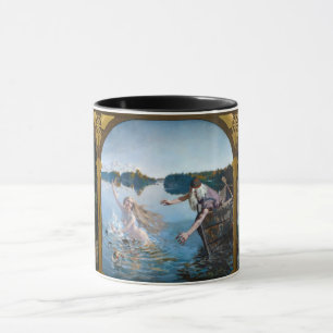 Akseli Gallen-Kallela - Aino Triptych Tasse