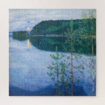 Akseli Gallen-Kallela - Frühlingsnacht<br><div class="desc">Frühlingsnacht - Akseli Gallen-Kallela,  Öl auf Canva,  1914</div>