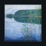 Akseli Gallen-Kallela - Frühlingsnacht Magnet<br><div class="desc">Frühlingsnacht - Akseli Gallen-Kallela,  Öl auf Canva,  1914</div>