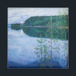 Akseli Gallen-Kallela - Frühlingsnacht Magnet<br><div class="desc">Frühlingsnacht - Akseli Gallen-Kallela,  Öl auf Canva,  1914</div>