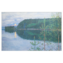 Akseli Gallen-Kallela - Frühlingsnacht Stoff