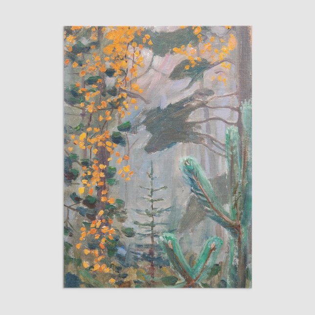 Akseli Gallen-Kallela - Herbstwald Seidenpapier (Von Creator hochgeladen)