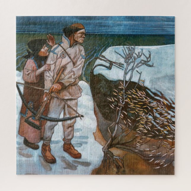 Akseli Gallen-Kallela - Joukahainen-Rache (Vertikal)