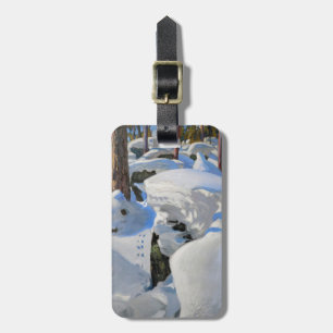 Akseli Gallen-Kallela - Lair of the Lynx Gepäckanhänger