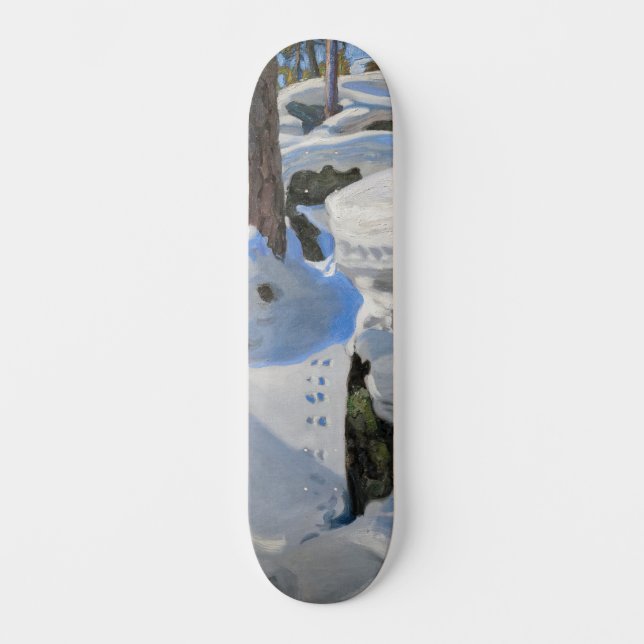 Akseli Gallen-Kallela - Lair of the Lynx Skateboard (Vorderseite)
