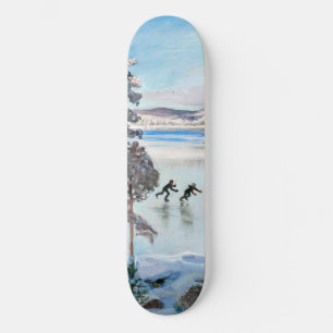 Akseli Gallen-Kallela - Schlittschuhläufer in der Skateboard