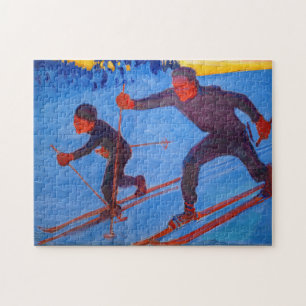 Akseli Gallen-Kallela - Skifahrer