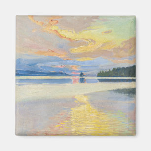 Akseli Gallen-Kallela - Sonnenuntergang über dem R Magnet