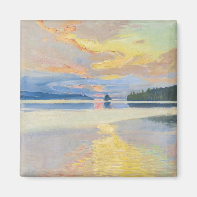 Akseli Gallen-Kallela - Sonnenuntergang über dem S Magnet (Vorne)