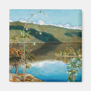 Akseli Gallen-Kallela - Thunderwolken am Horizont Magnet