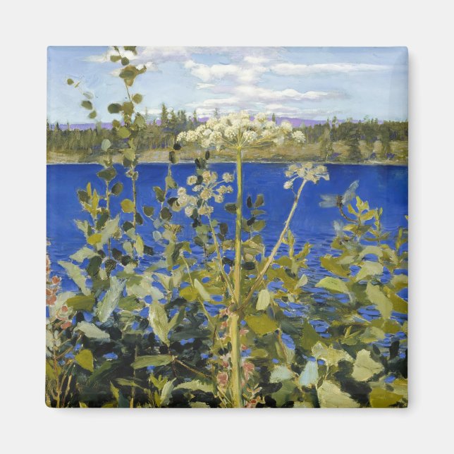 Akseli Gallen-Kallela - Wild Angelica Magnet (Vorne)