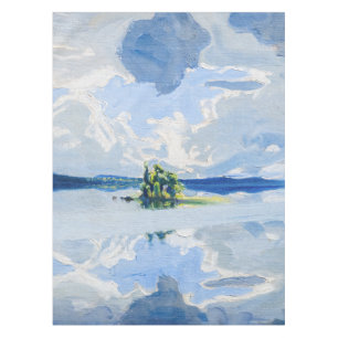 Akseli Gallen-Kallela - Wolken oberhalb eines Sees Tischdecke