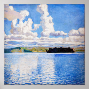 Akseli Gallen-Kallela - Wolkentürme Poster