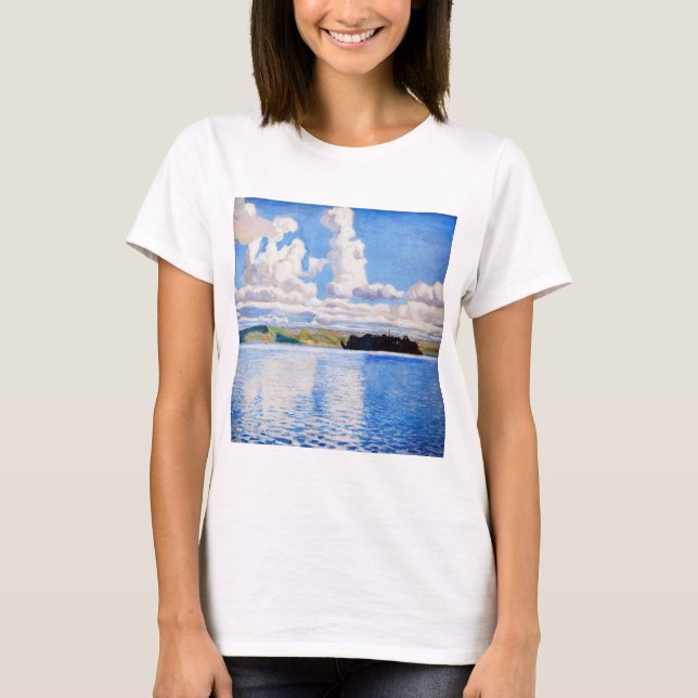 Akseli Gallen-Kallela - Wolkentürme T-Shirt (Vorderseite)