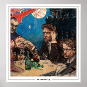 Akseli Gallen-Kallela Zedign Art Affiche #3