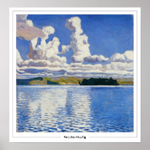 Akseli Gallen-Kallela Zedign Art Affiche #31