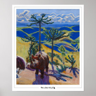 Akseli Gallen-Kallela Zedign Art Affiche #9