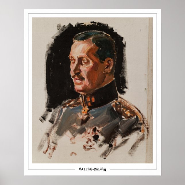 Akseli Gallen-Kallela Zedign Art Poster #14 (Vorne)
