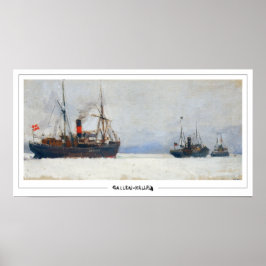 Akseli Gallen-Kallela Zedign Art Poster #364