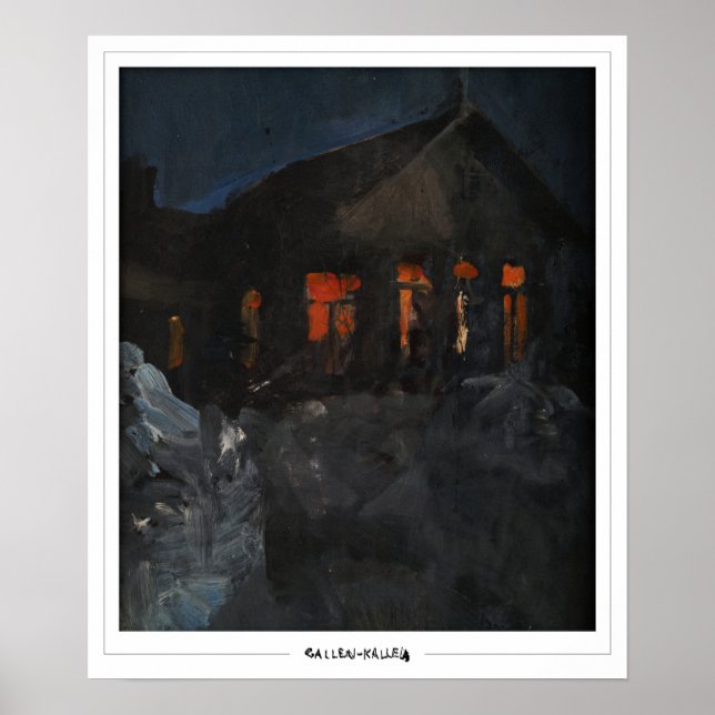 Akseli Gallen-Kallela Zedign Art Poster #367 (Vorne)