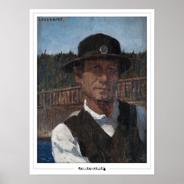 Akseli Gallen-Kallela Zedign Art Poster #377 (Vorne)