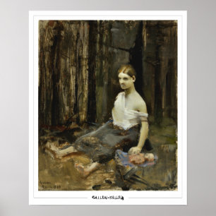 Akseli Gallen-Kallela Zedign Art Poster #95