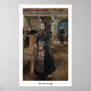 Akseli Gallen-Kallela Zedign Kunstposter #348 Poster