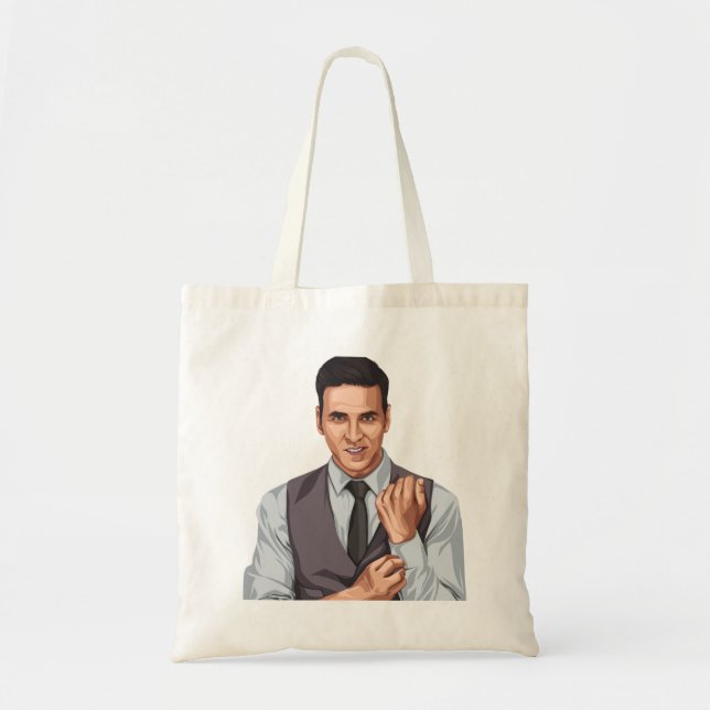 Akshay Kumar II Tote Bag Tragetasche (Vorne)