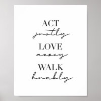 Akt Justy Liebe Mercy Walk Humbly