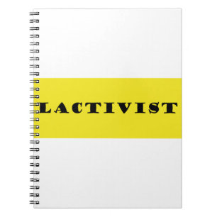 Aktationsaktivist Notizblock