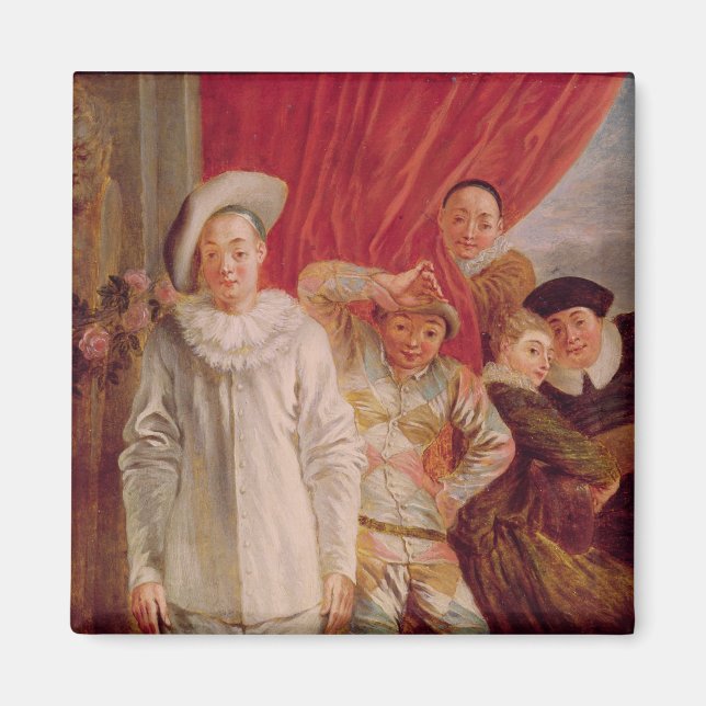 Akteure der Comedie Italienne Magnet (Vorne)