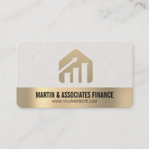 Aktie Finanzen Goldener Rand Makler Visitenkarte