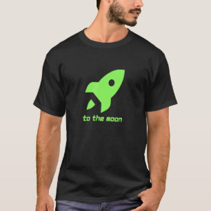 Aktienmarkt - Auf dem Mond Kurze, unter Druck steh T-Shirt