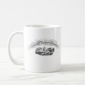 Aktienzertifikat der Schuylkill-Gesellschaft Kaffeetasse