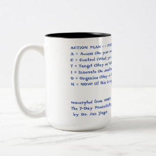 AKTION! Planrichtlinien Zweifarbige Tasse