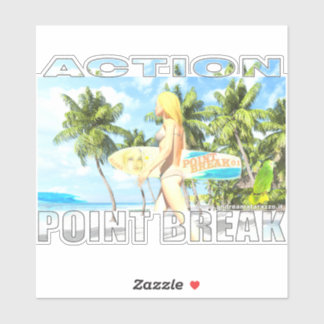 Aktion - Point Break 01 Aufkleber