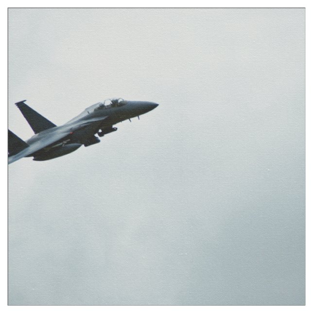 Aktion Themed, ein Kämpfer-Flugzeug Turing im Stoff (Muster)