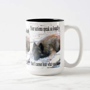 Aktionen sprechen laut Tervuren Tasse