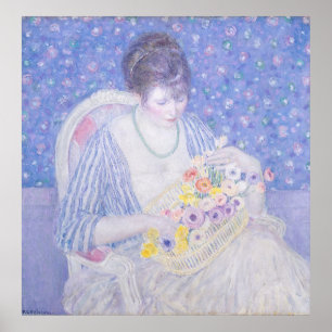 Aktionskorb für Blume - F C Frieseke Fine Art Post Poster