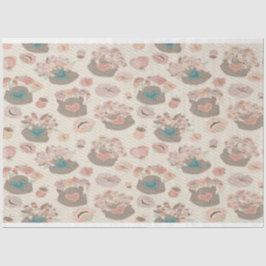 Aktionskorb für die Blume von Retro Pastel Seidenpapier