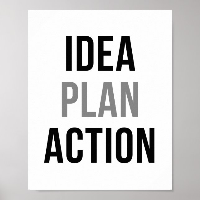 Aktionsplan Poster (Vorne)