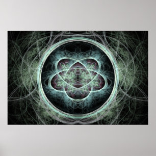 aktive Atome Poster
